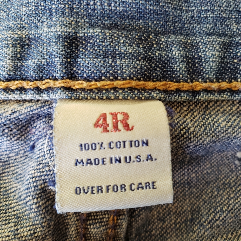 Abercrombie & Fitch Button Fly Jeans Size 4R - Picture 4 of 6